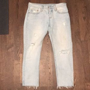 Like New Light Wash Levis